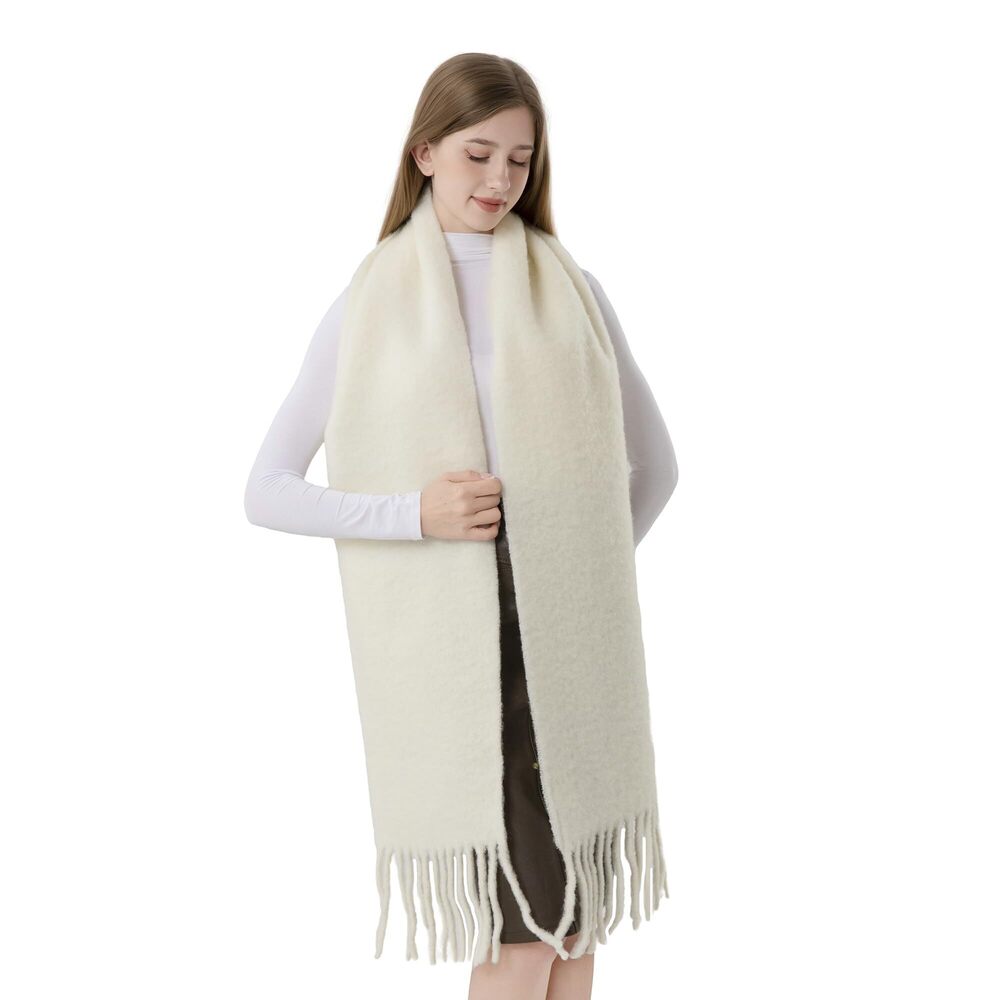 5772 Wool Scarf Wrap With Gift Box For Women Men Idea